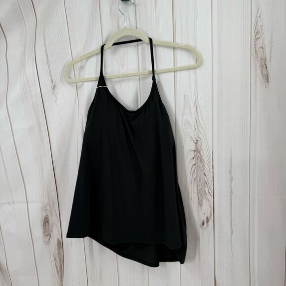 Halara Women’s Small Black Softlyzero Airy Halter Tank Top New - Picture 1 of 6